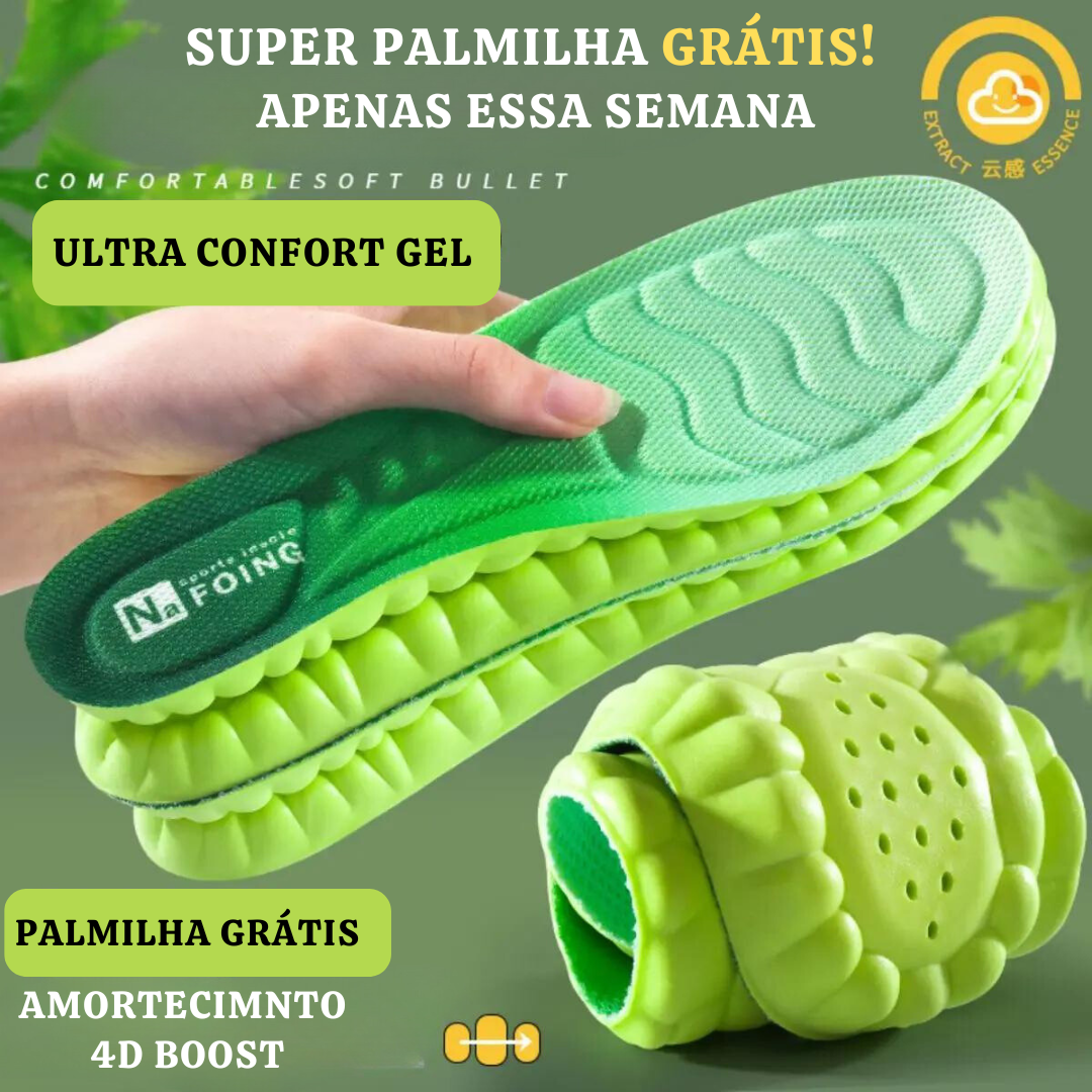 LEVE 2 PAGUE 1 - Tênis Ortopédico Ultra Comfort Calce Fácil + Palmilha Ortopédica