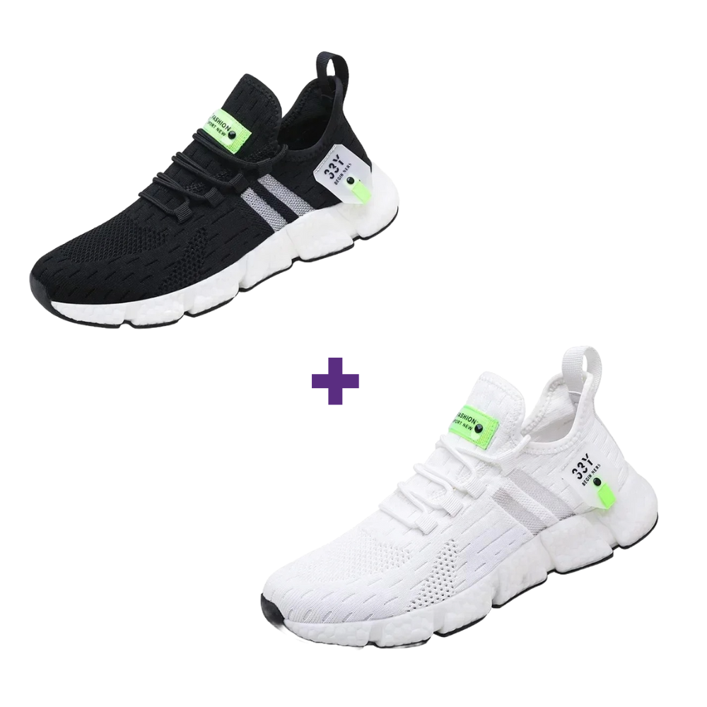 LEVE 2 PAGUE 1 - Tênis Unissex Respirável e Confortável - Fast Pro