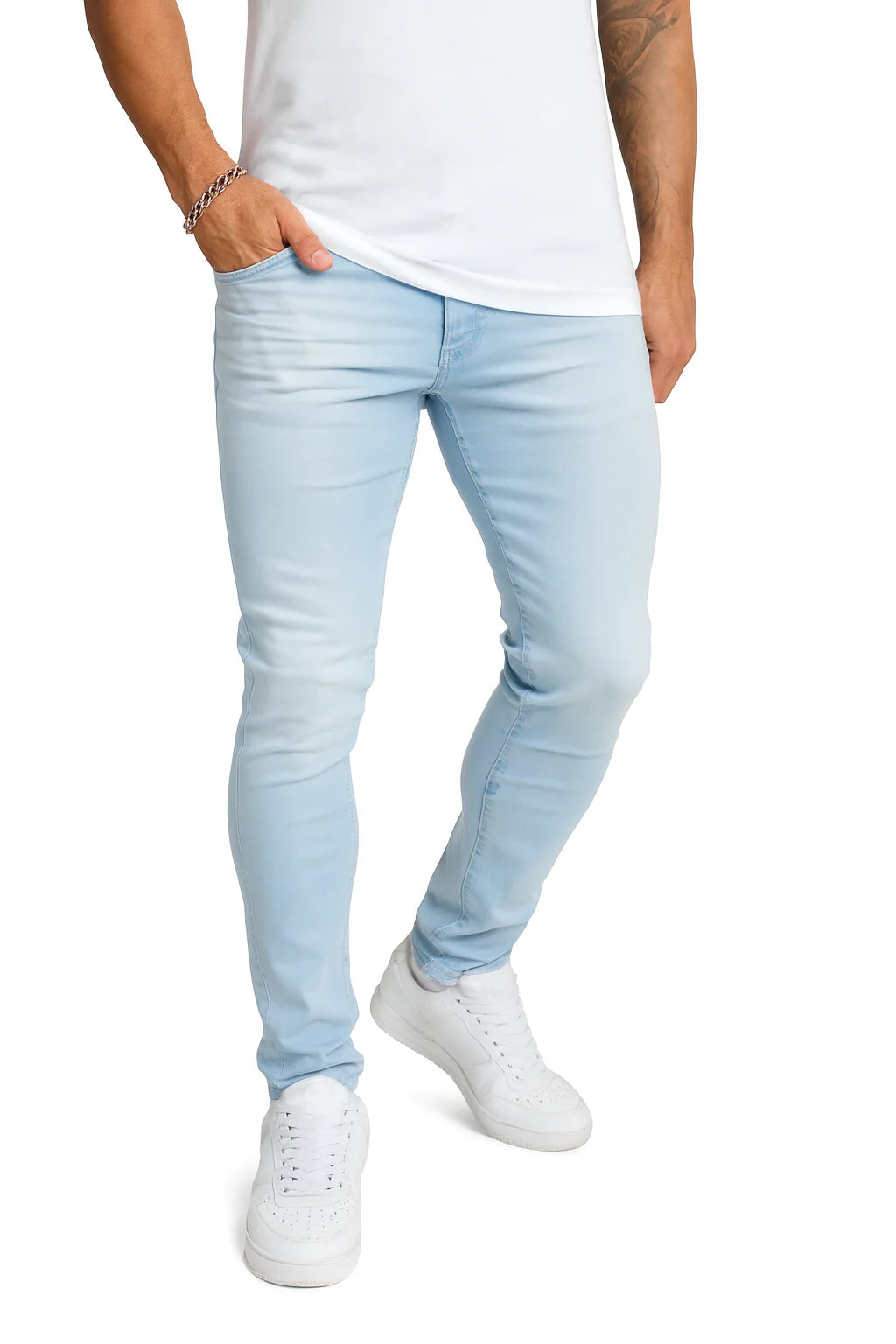 Combo Alfa - 3 Calça Jeans Skinny Masculina