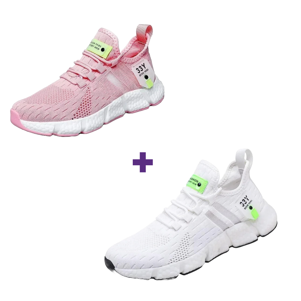 LEVE 2 PAGUE 1 - Tênis Unissex Respirável e Confortável - Fast Pro