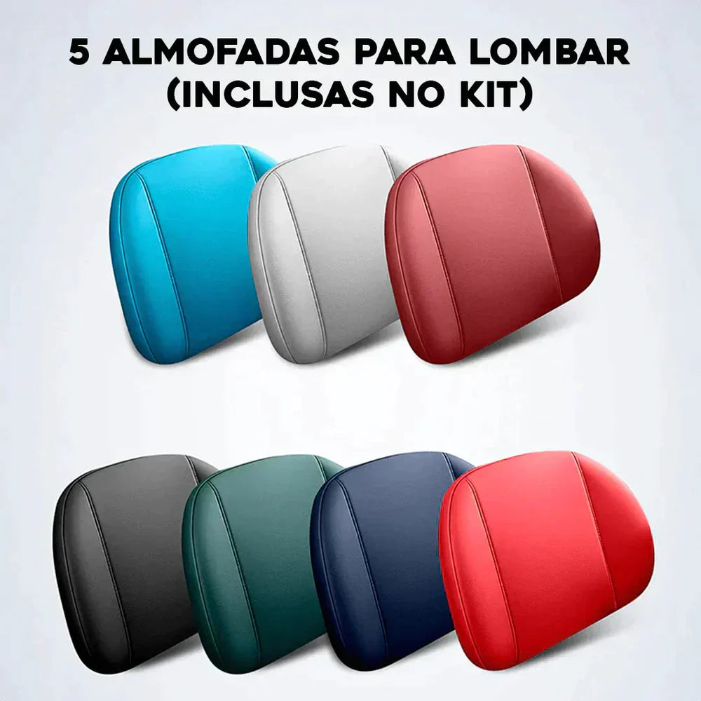 Kit Capas de Bancos Premium | Completo para Bancos Dianteiros e Traseiros