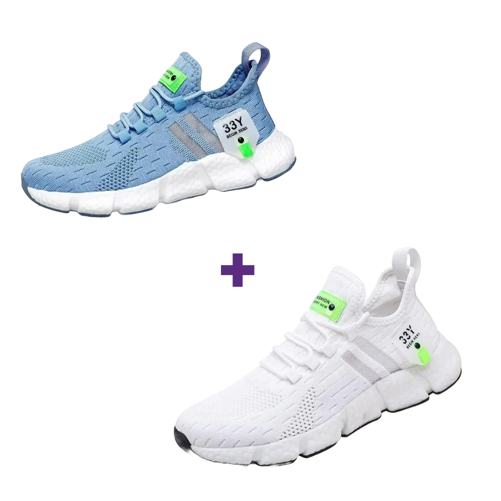 LEVE 2 PAGUE 1 - Tênis Unissex Respirável e Confortável - Fast Pro