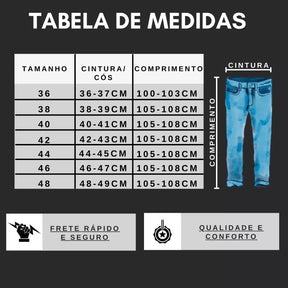 Combo Alfa - 3 Calça Jeans Skinny Masculina