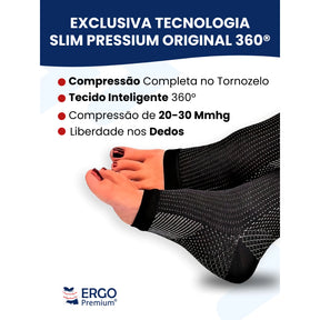 Par de Meia Ortopédica s/ponteira Para Inchaço e Má circulação