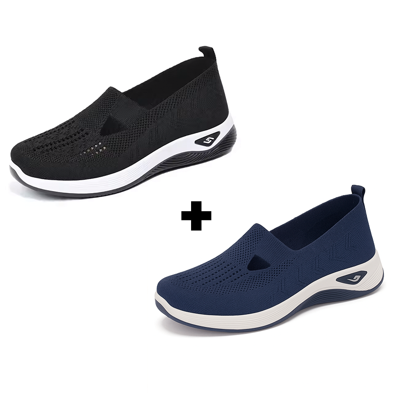 LEVE 2 PAGUE 1 - Tênis Ortopédico Ultra Comfort Calce Fácil + Palmilha Ortopédica